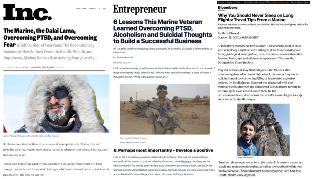 Akshay Nanavati Press Examples 1